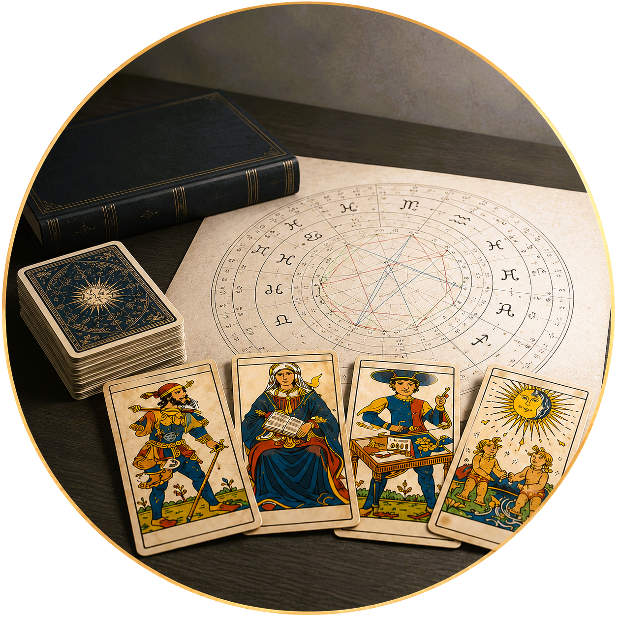 Astro - Tarot (Visio Zoom 1h)