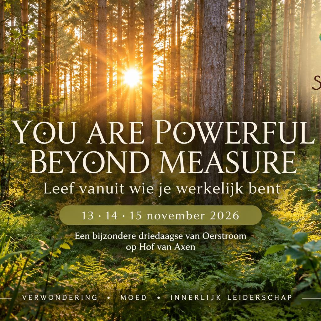 YOU ARE POWERFUL BEYOND MEASURE - driedaagse Oerstroom nov 2026