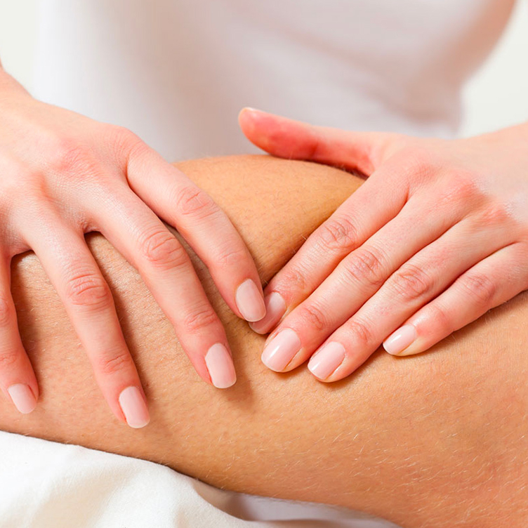 Drainage lymphatique des jambes