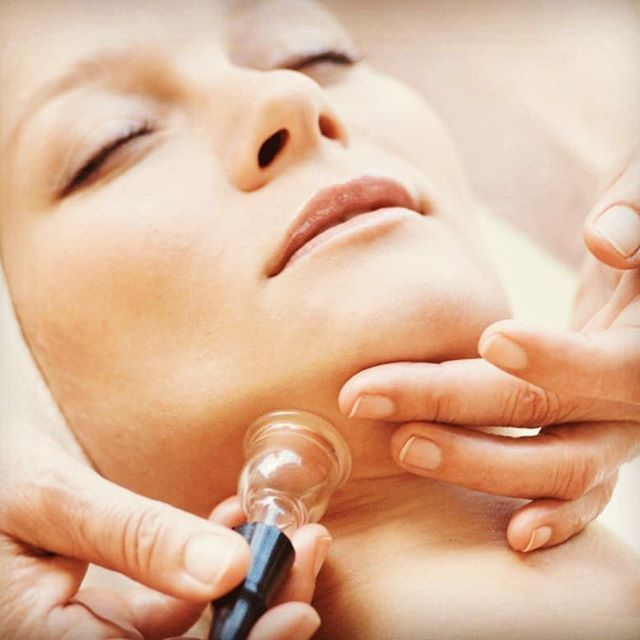 Facial therapy with  cupping 30 min