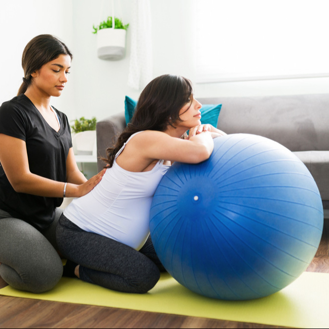 Kismama masszázs hozott olajjal