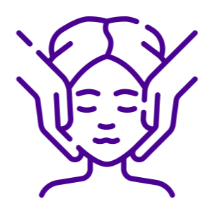 Reflexzónás Fej- ás Arcmasszázs