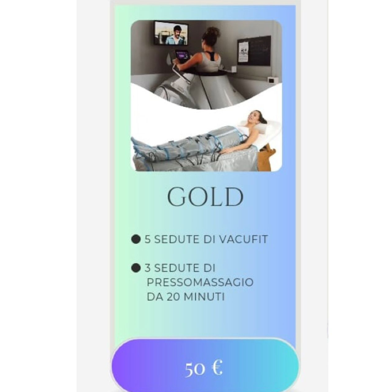 Pressomassaggio Gold