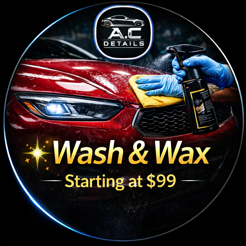 Wash & Wax (Starting at $99)