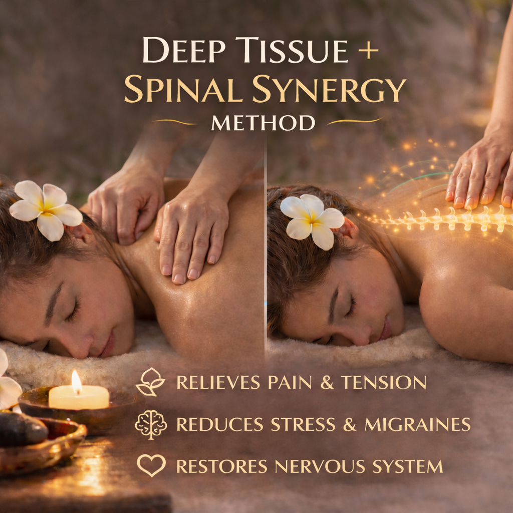Deep Tissue & Spinal Synergy Method – 120 min