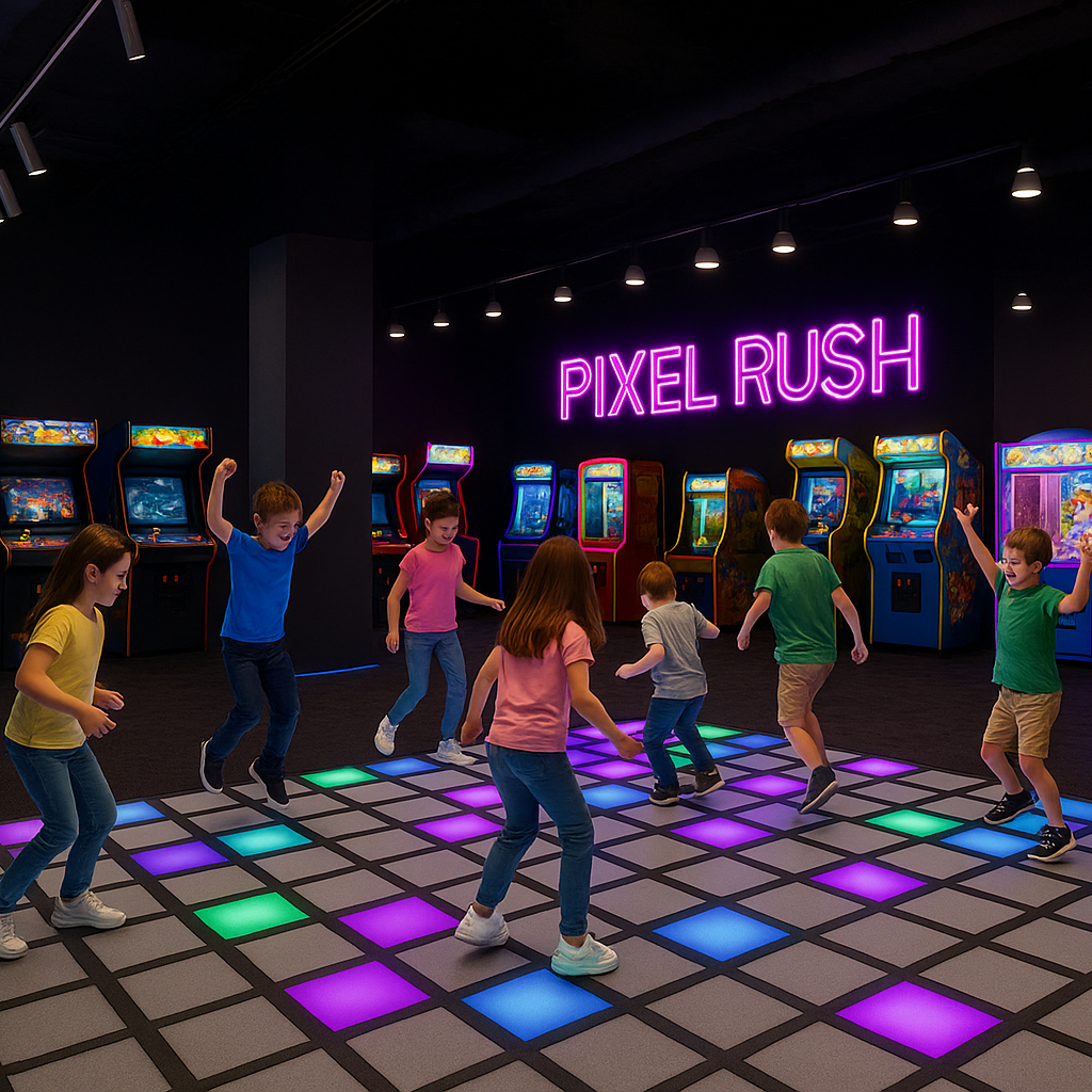 Sesja Dziecięca Pixel Rush (do 8 dzieci jednocześnie) - 30 minut