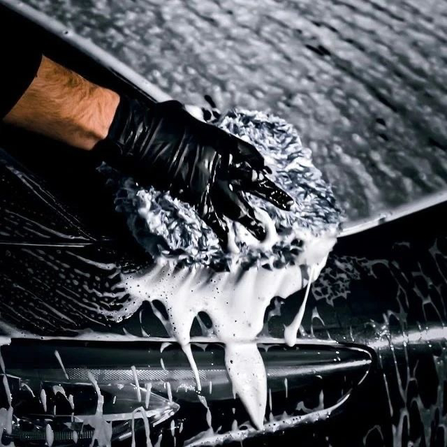 Lavage extérieur manuel