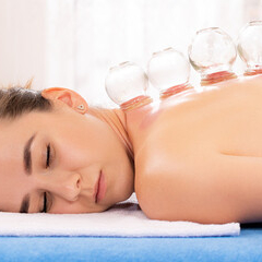 Ventouses à chaud - cupping therapy