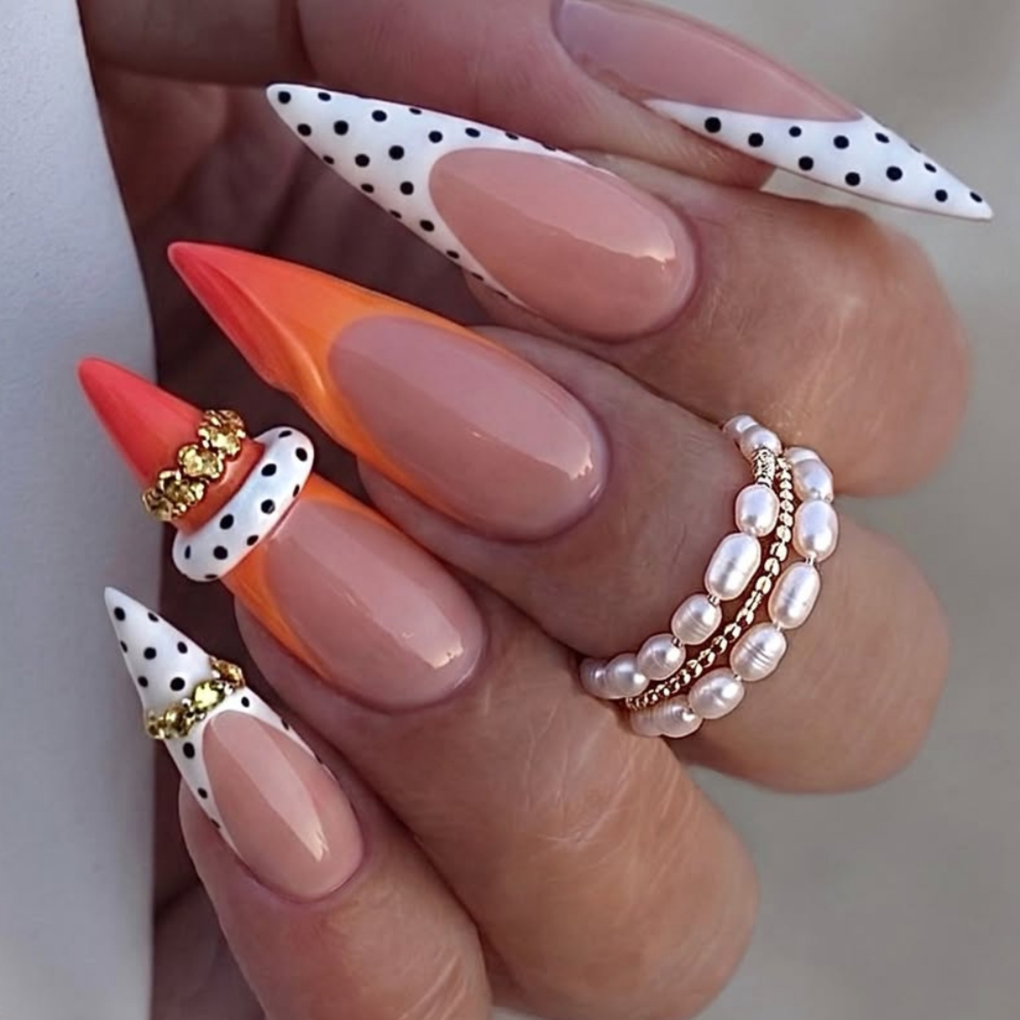 Pose complète avec nails art