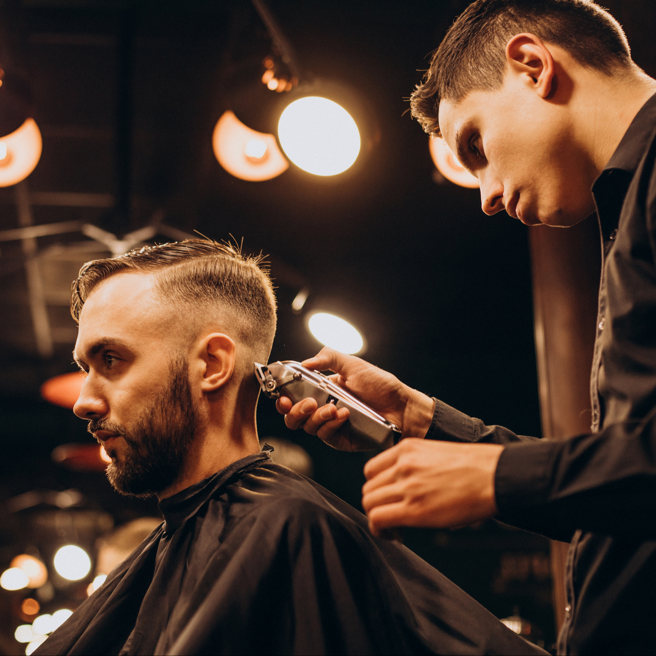 Pánský střih - moderní / fade