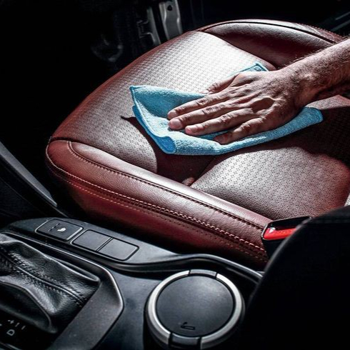 07- Lavagem Detalhada + Higienização Banco de Couro CARRO/SUV.