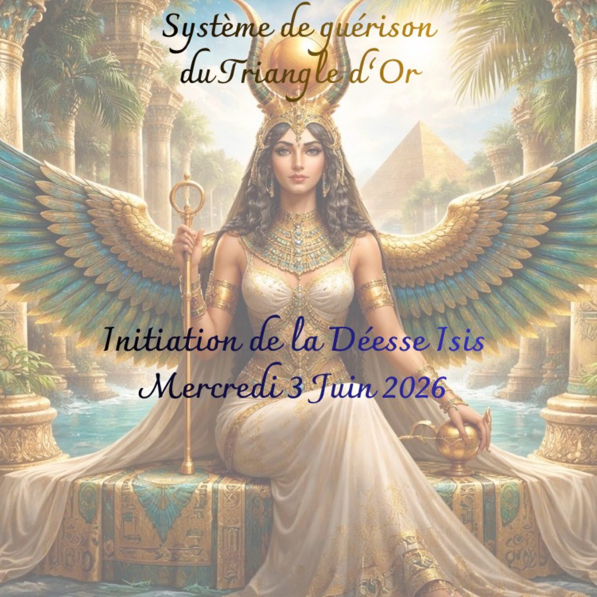 Mercredi 3 Juin Initiation de la Déesse Isis
