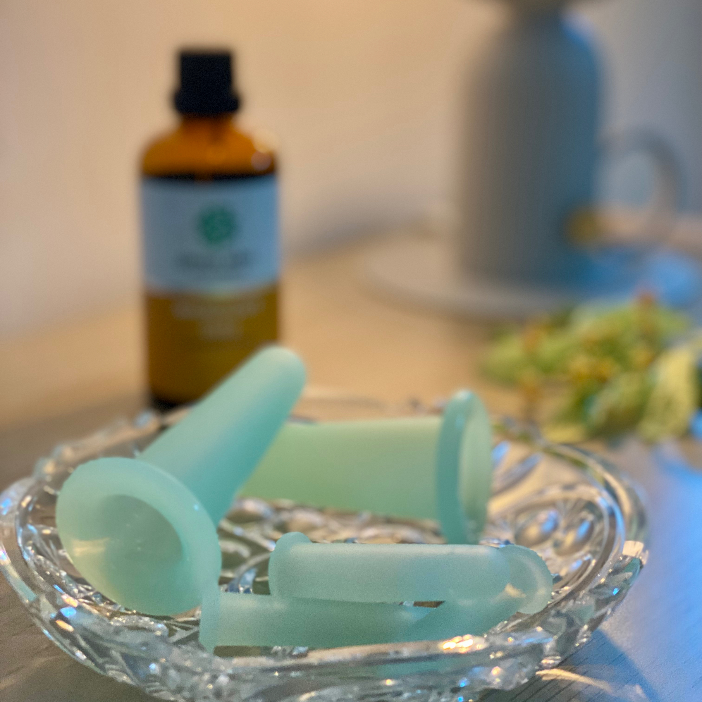 Balíček: relaxační masáž obličeje + workshop baňkování pleti