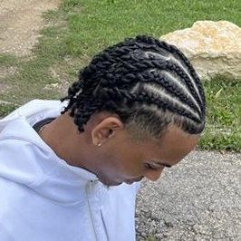 Fulani braids sans rajouts