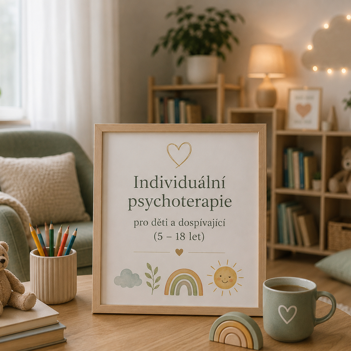 Individuální psychoterapie ( 5-18 let) pro děti a dospívající