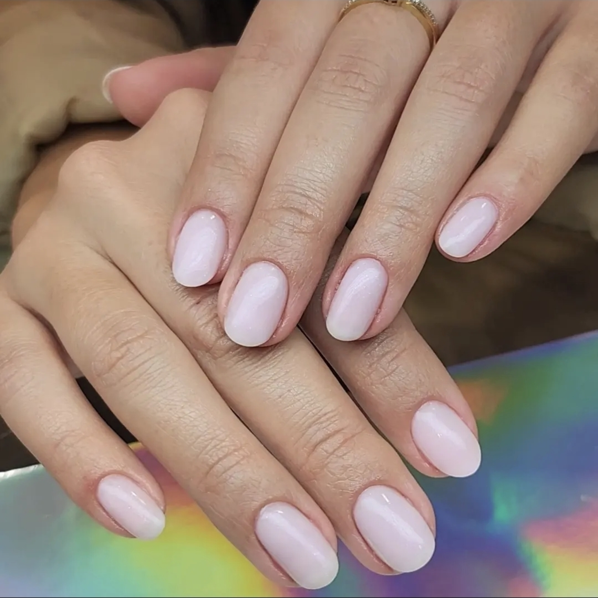 Renforcement d'ongle Naturel + Couleur