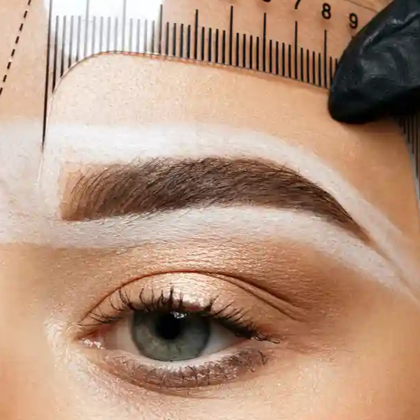 Přesné mapování obočí