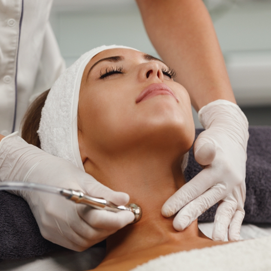 Dermomasáž - tvár