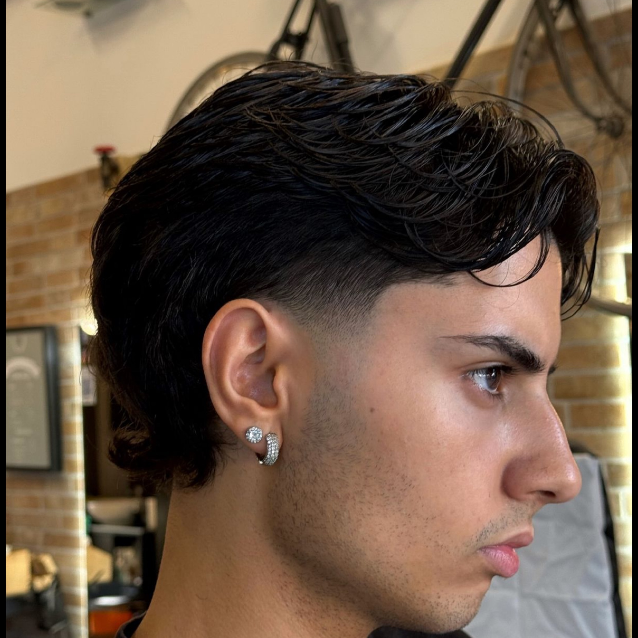 model mullet
