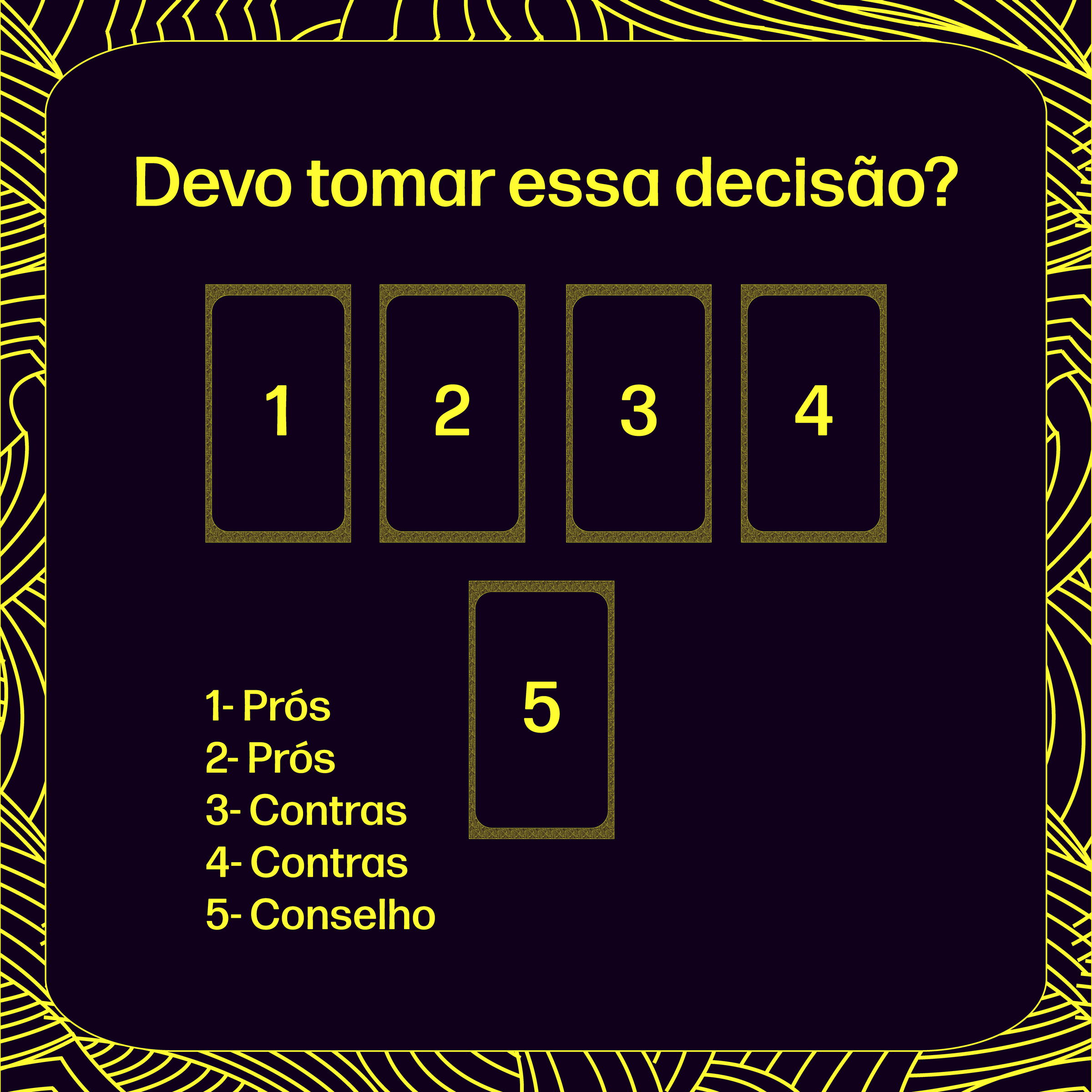 O que devo fazer?