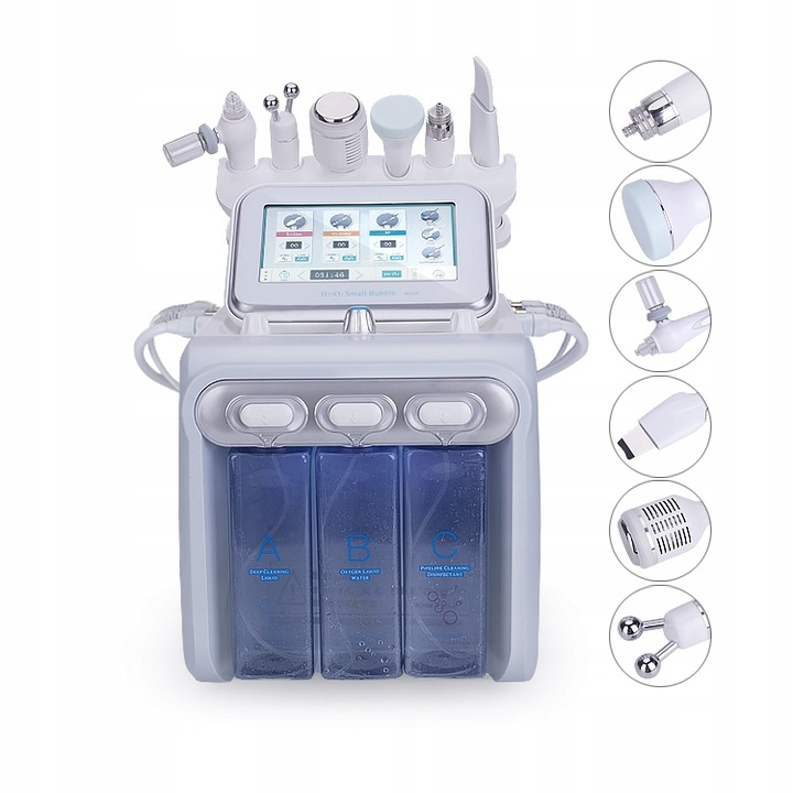 Ošetření pleti přístrojem Hydrogen H2 _ 6v1 60min.