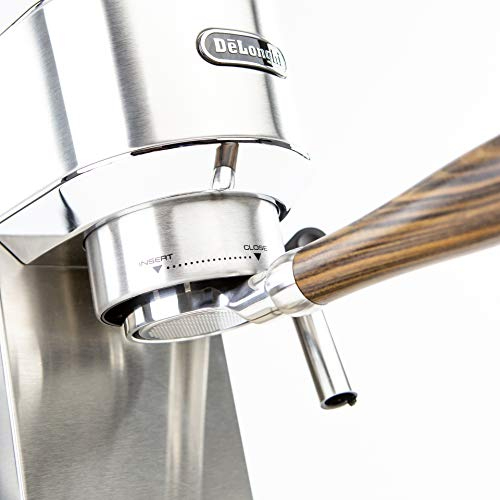 Delonghi Dedica EC685 + nyitott kar + szimpla falú kosár