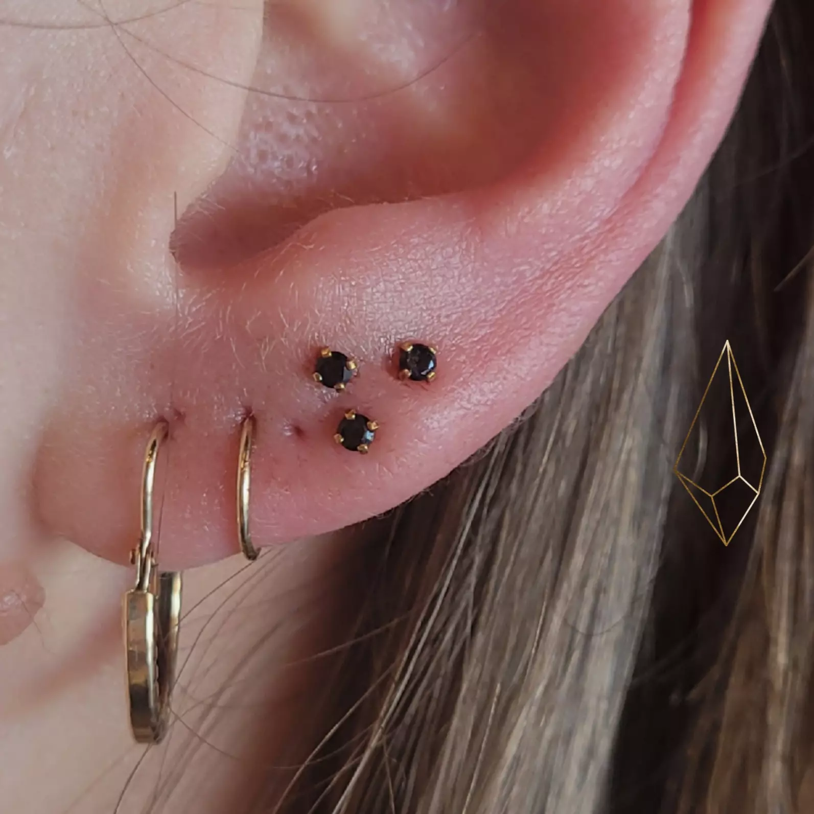 Perçage lobe(s) d'oreille(s) * 16 ans et +
