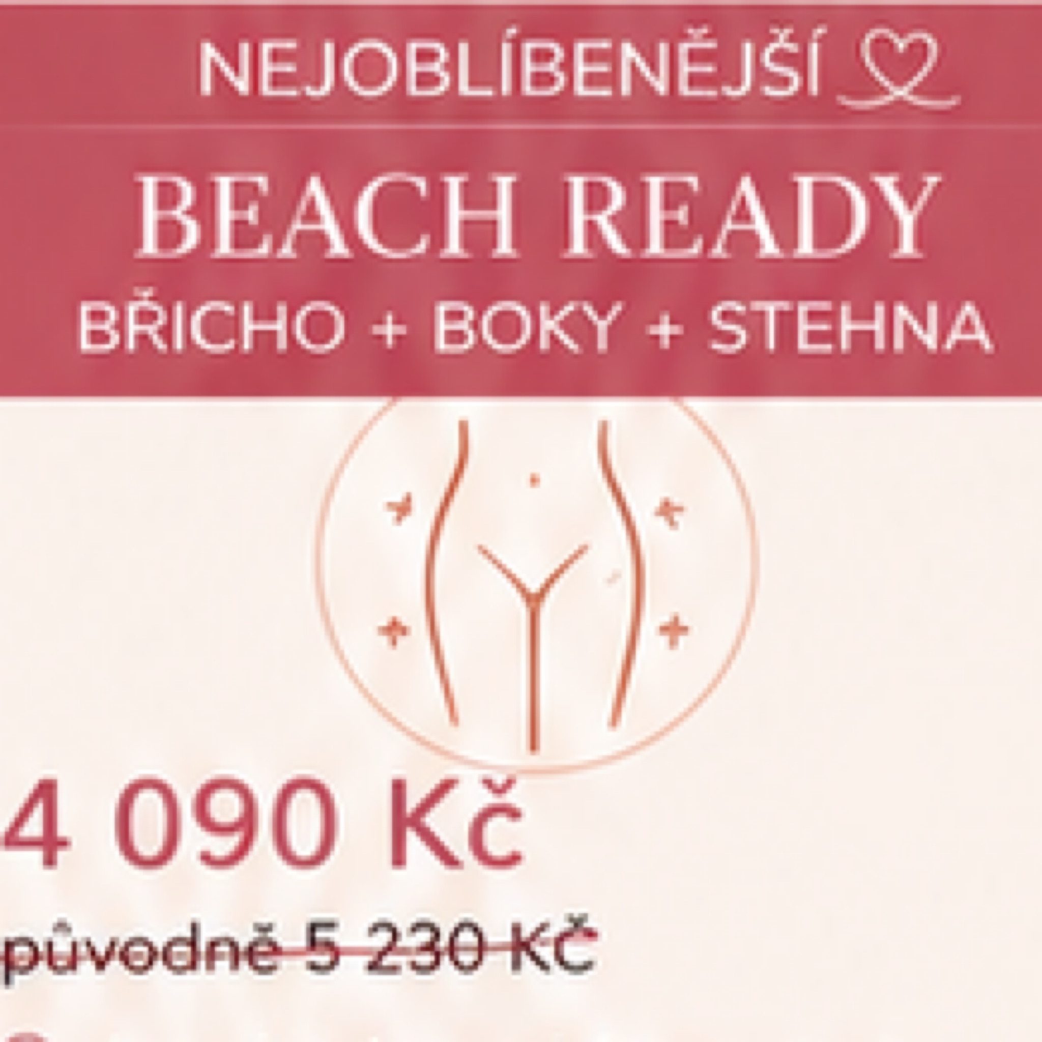 BEACH READY (Břicho + boky + stehna)