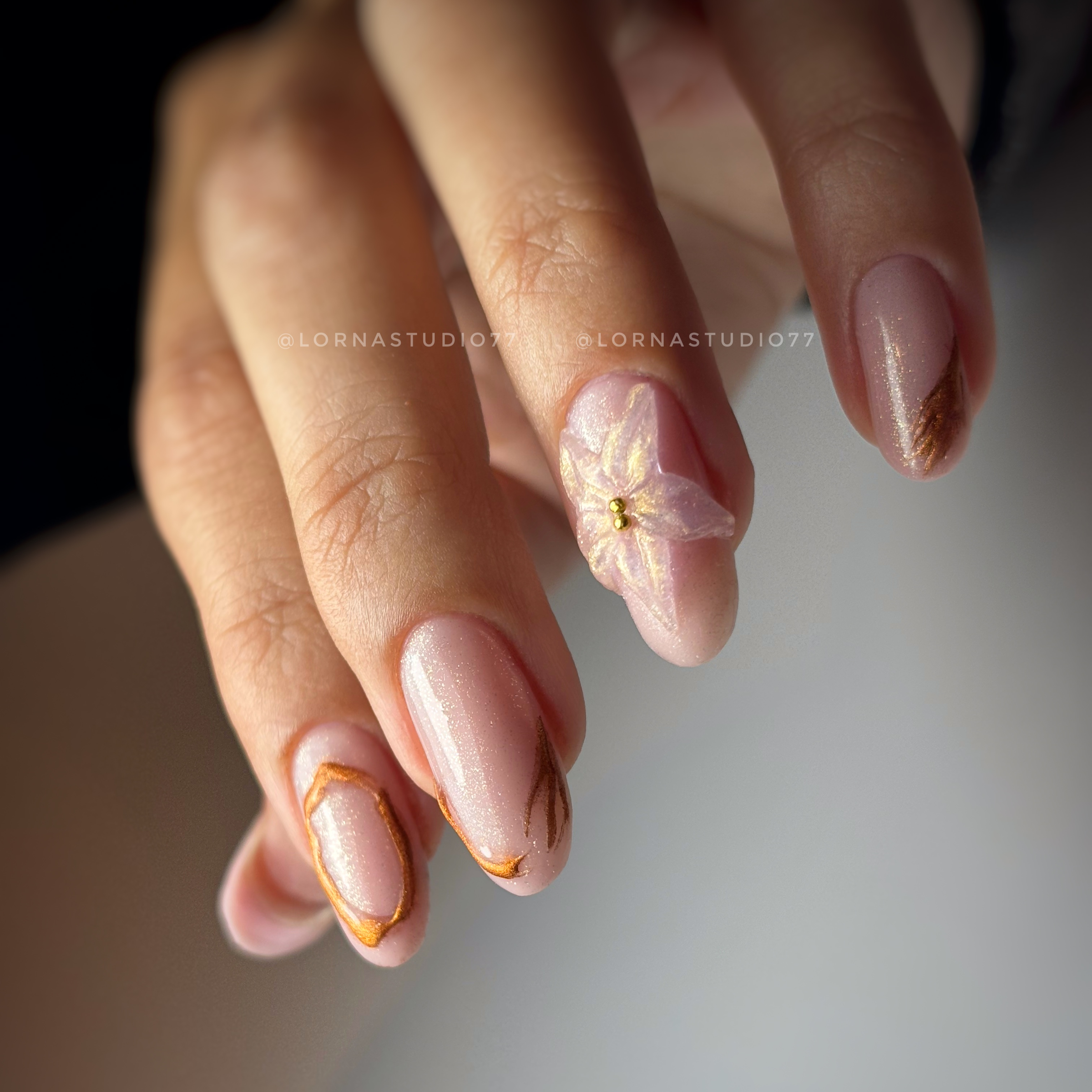 Nail art relief / 3D / Effet pull