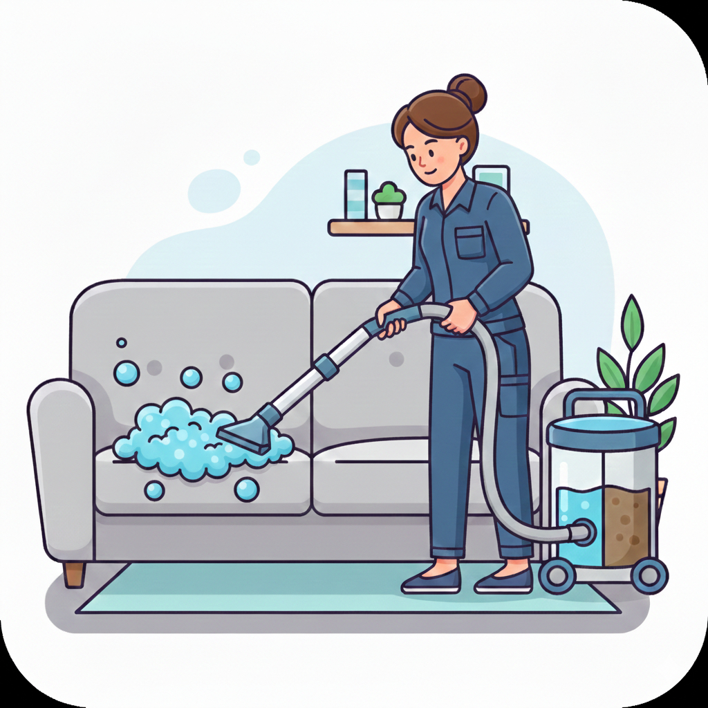 Hloubkové čištění interiéru / Deep upholstery cleaning