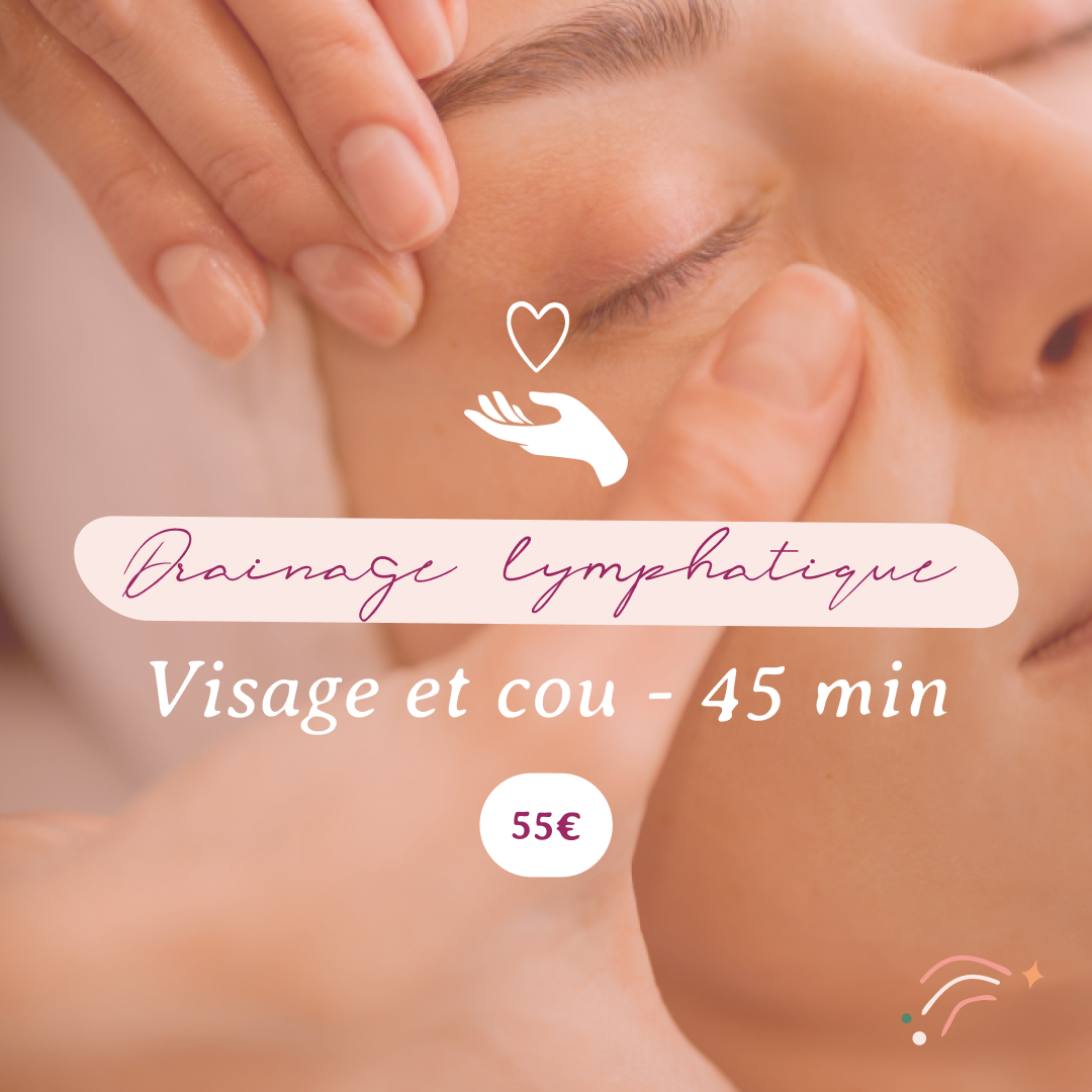 Drainage lymphatique visage et cou
