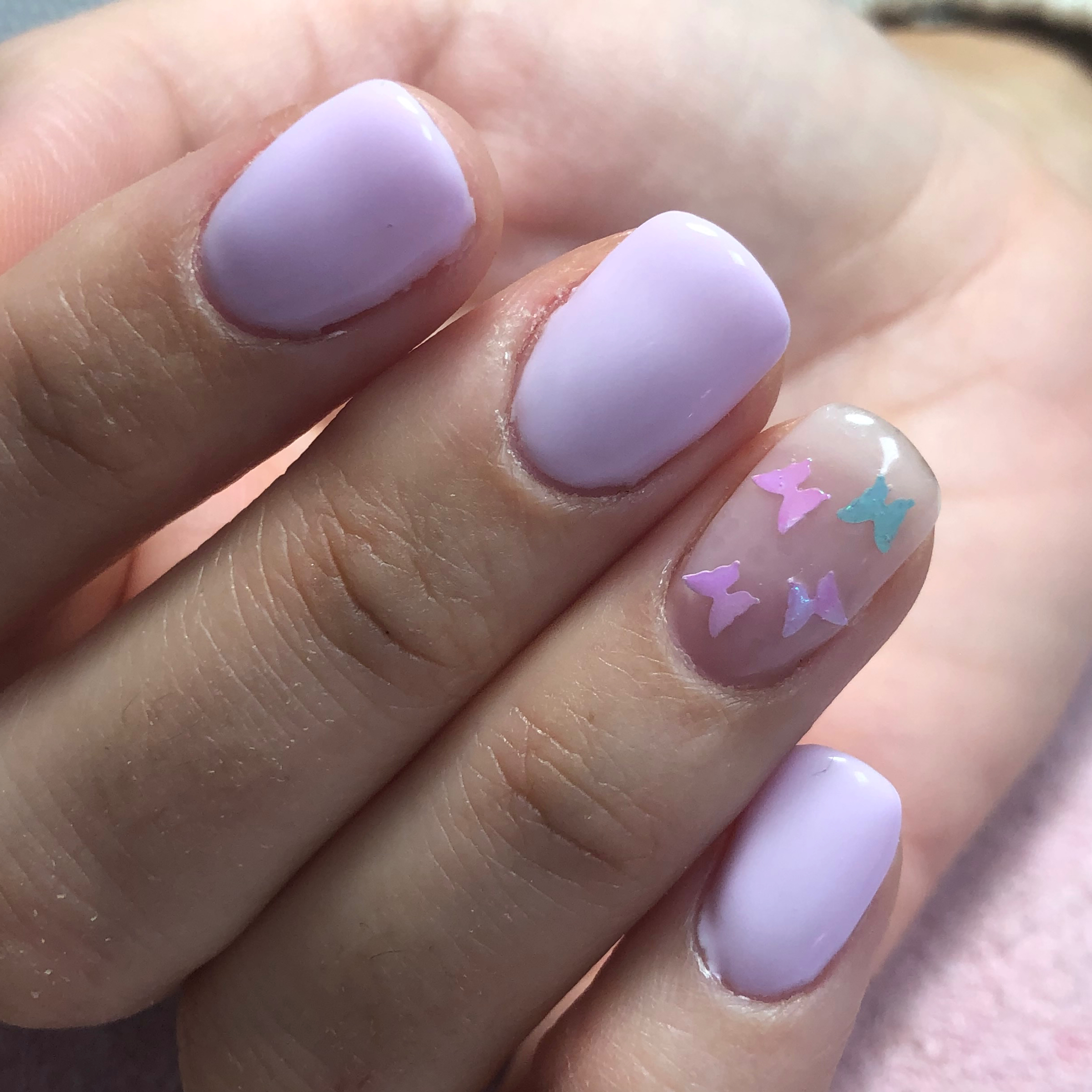 Semipermanente con refuerzo de gel