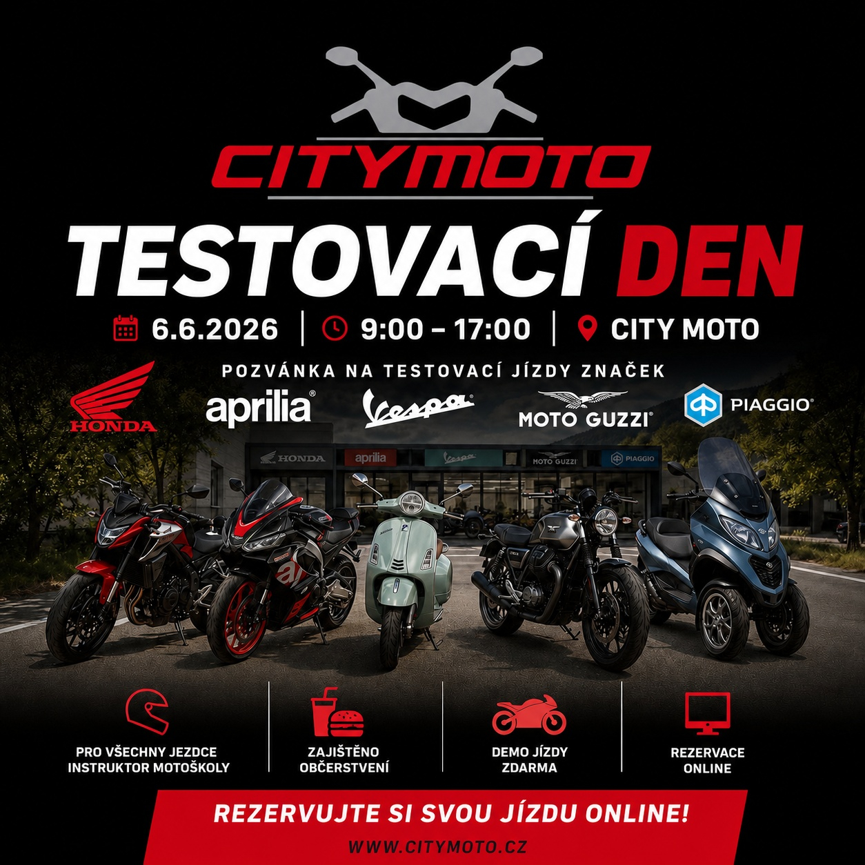 Testovací demo den