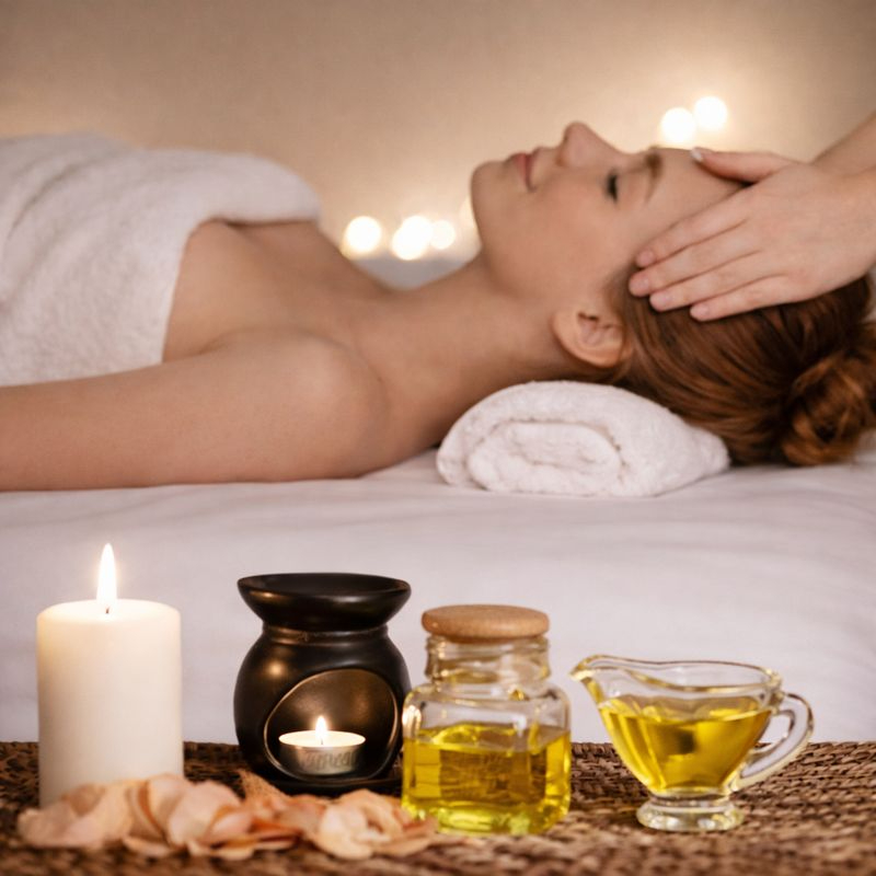Aromaterapeutická masáž, 60 minut