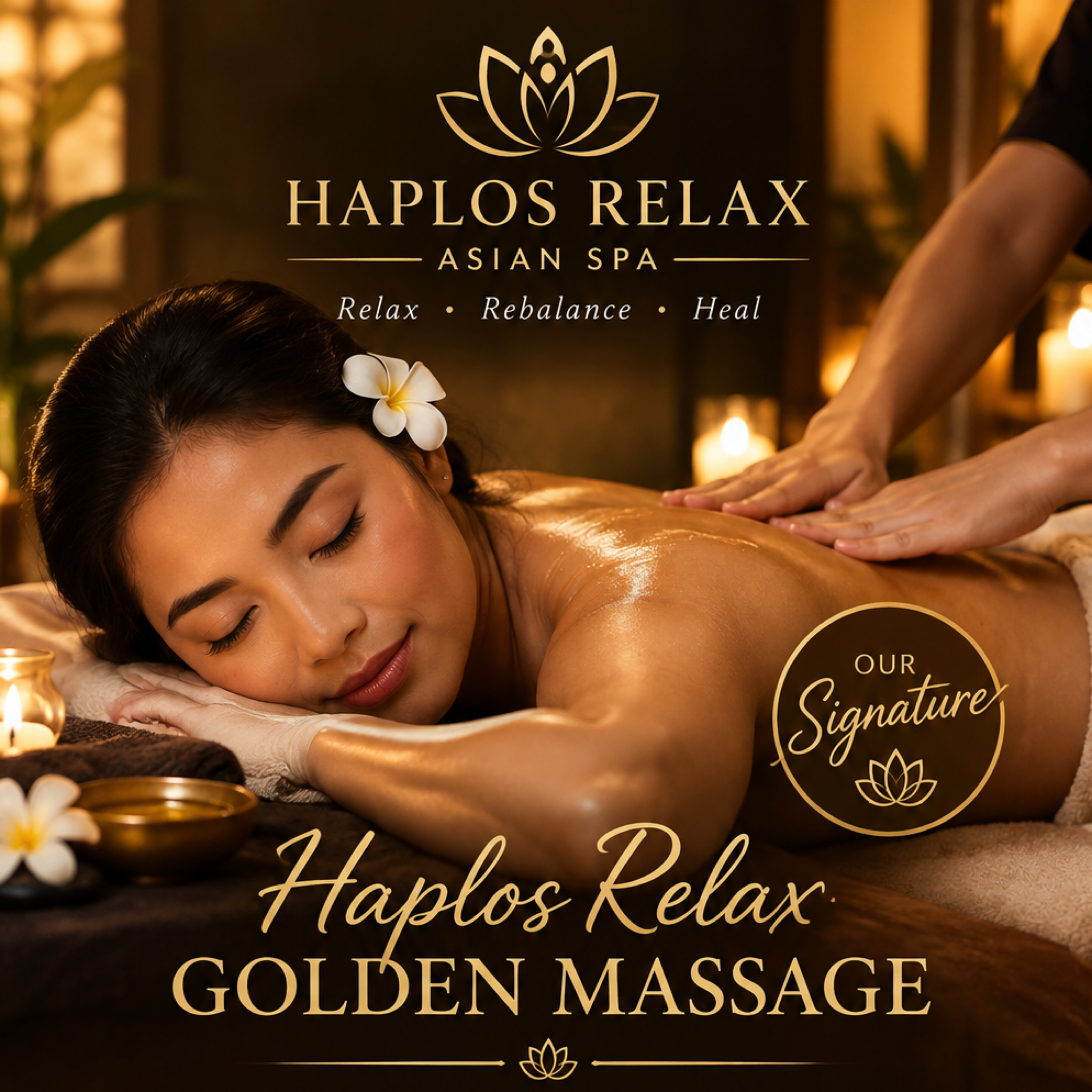 ✨ Haplos Golden Relax Massage-90Minut
