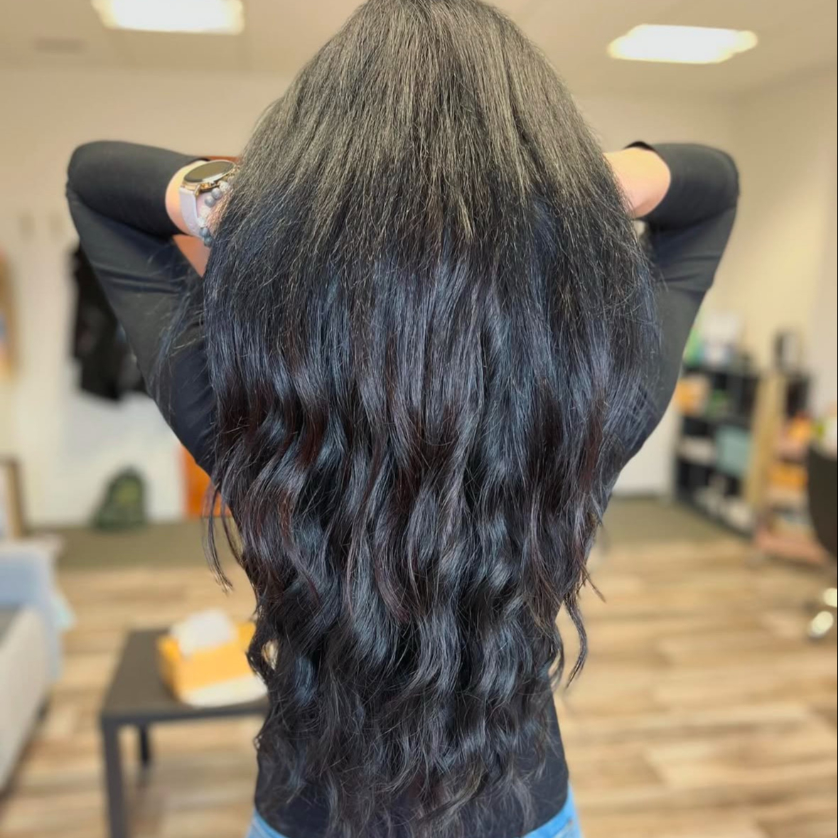 prodloužení vlasů VLNY