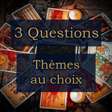 Tirage 3 questions : thèmes au choix