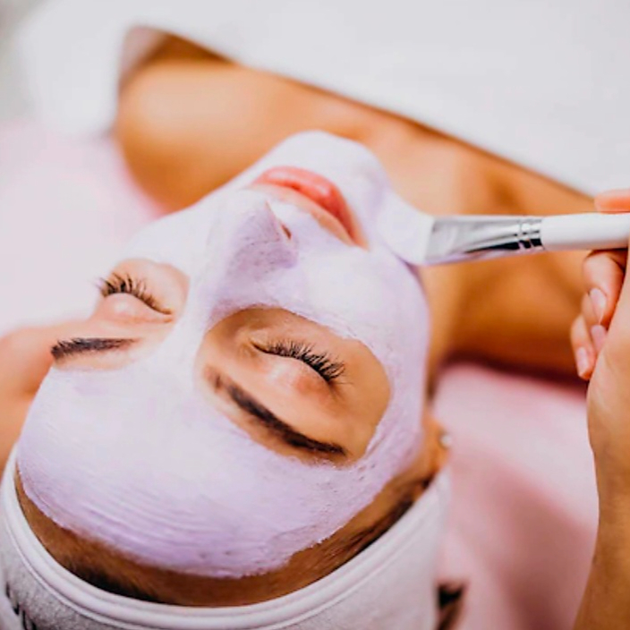 Aqua Minerals: Hydrogel Maske +Gesichts- Halsmassage