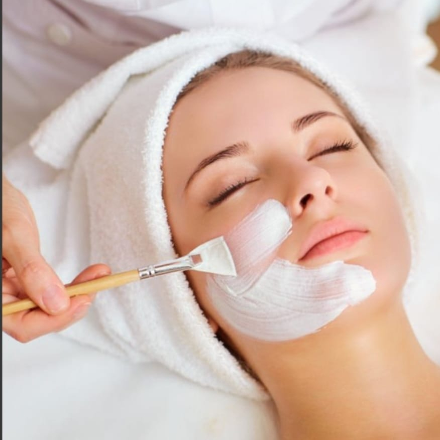 Masáž obličeje + alginátová maska