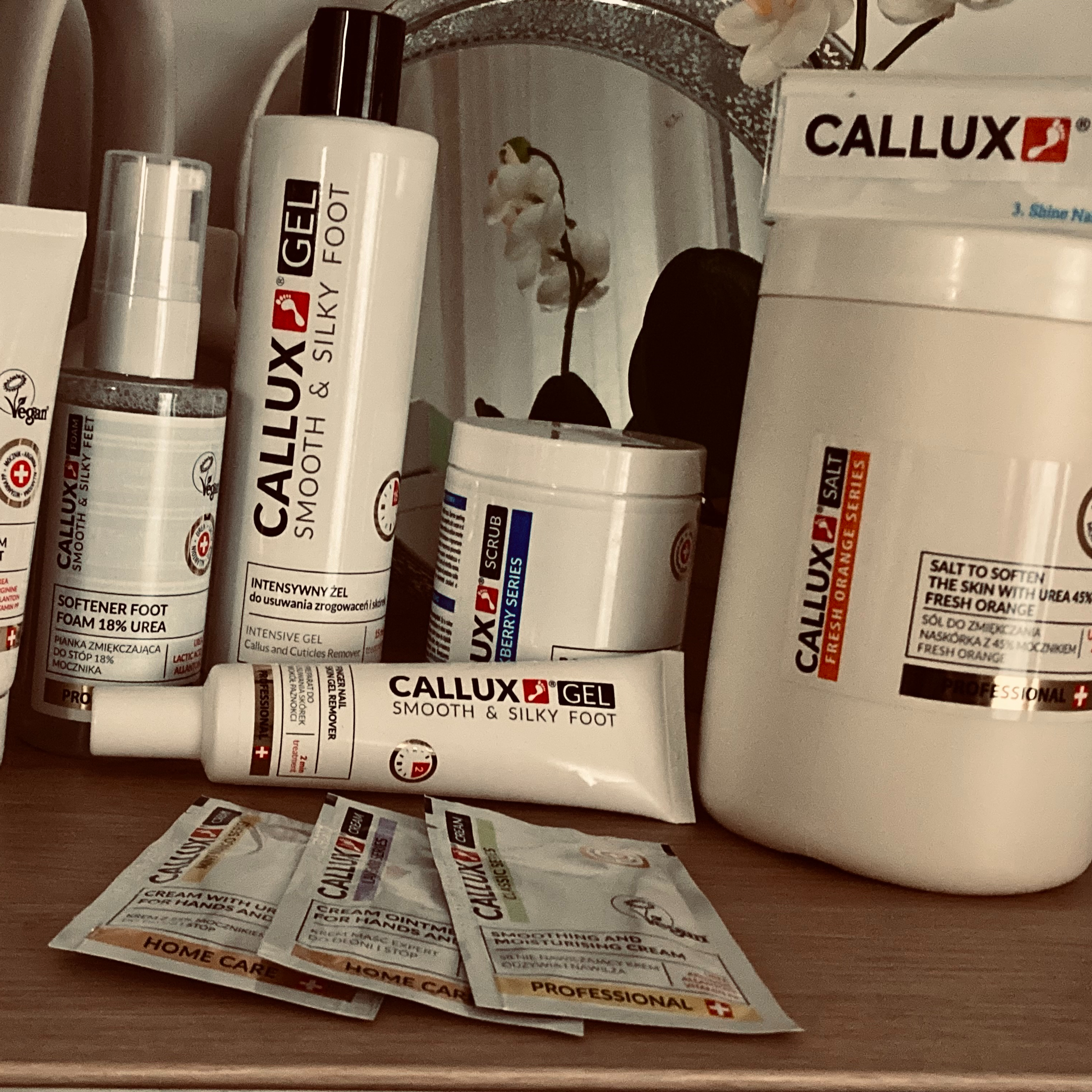 Callux pedikűr + géllakk