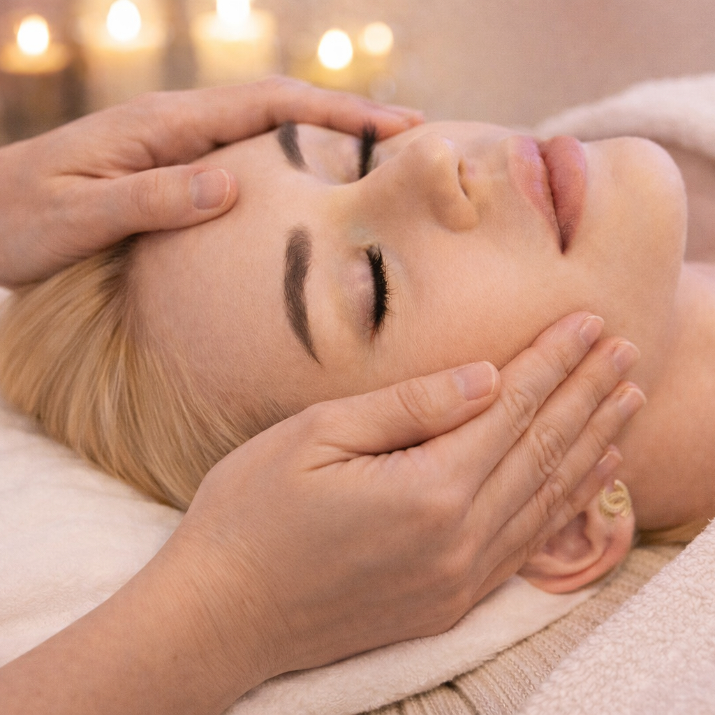 Facial masage / Masáž obličeje - 45 min