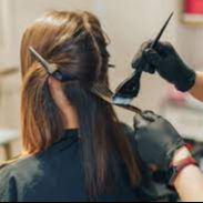 Aplicação de tintura