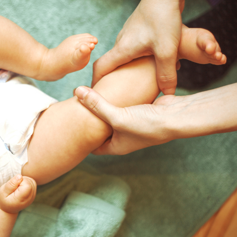 30 min. Baby massage