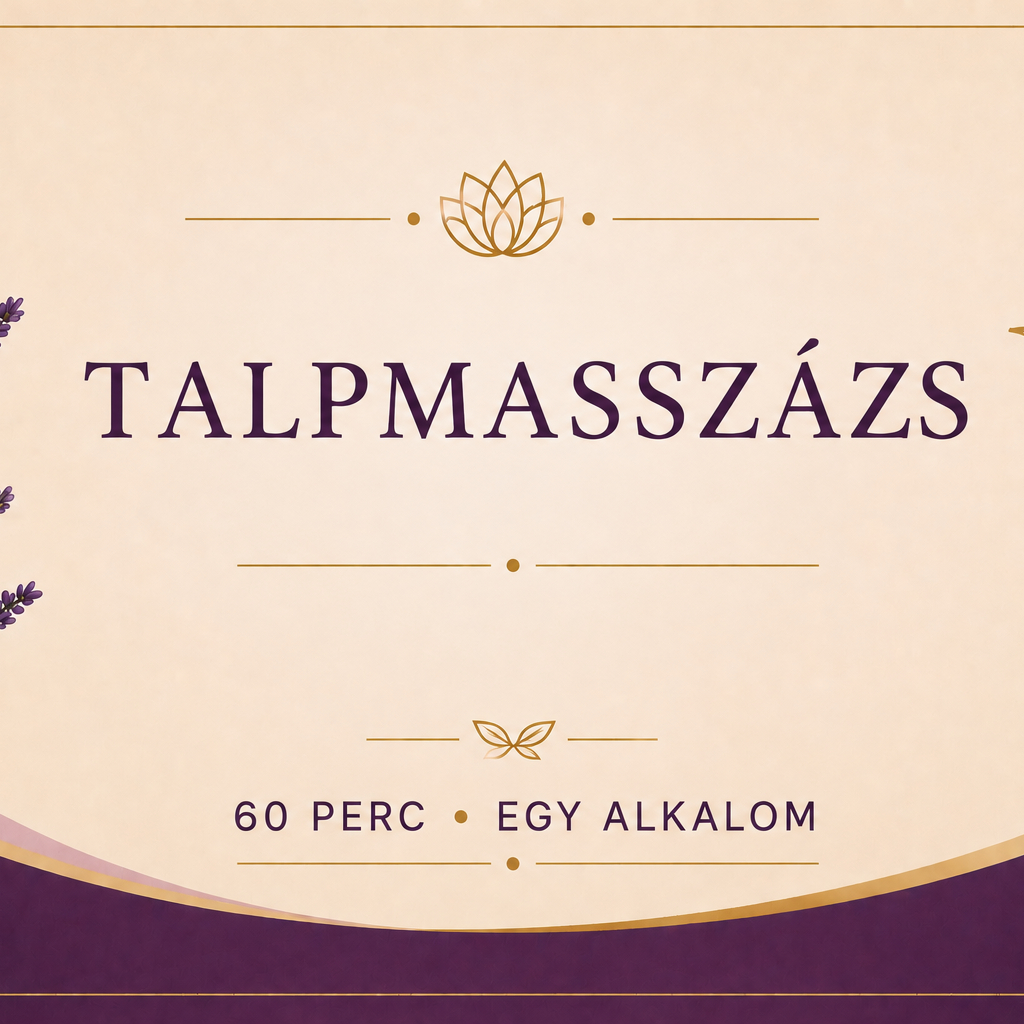 Talpmasszázs - 60 perc