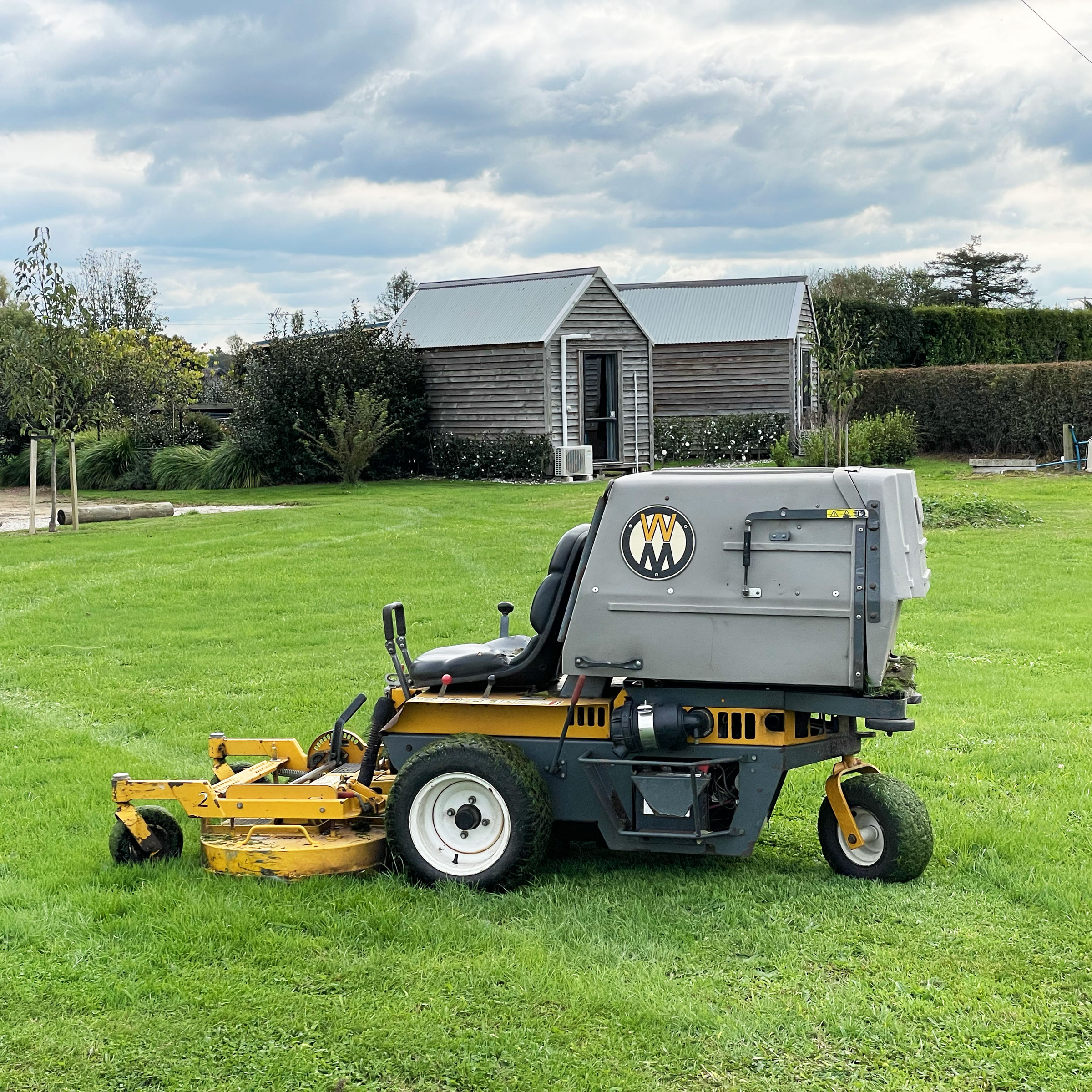Lawn mowing