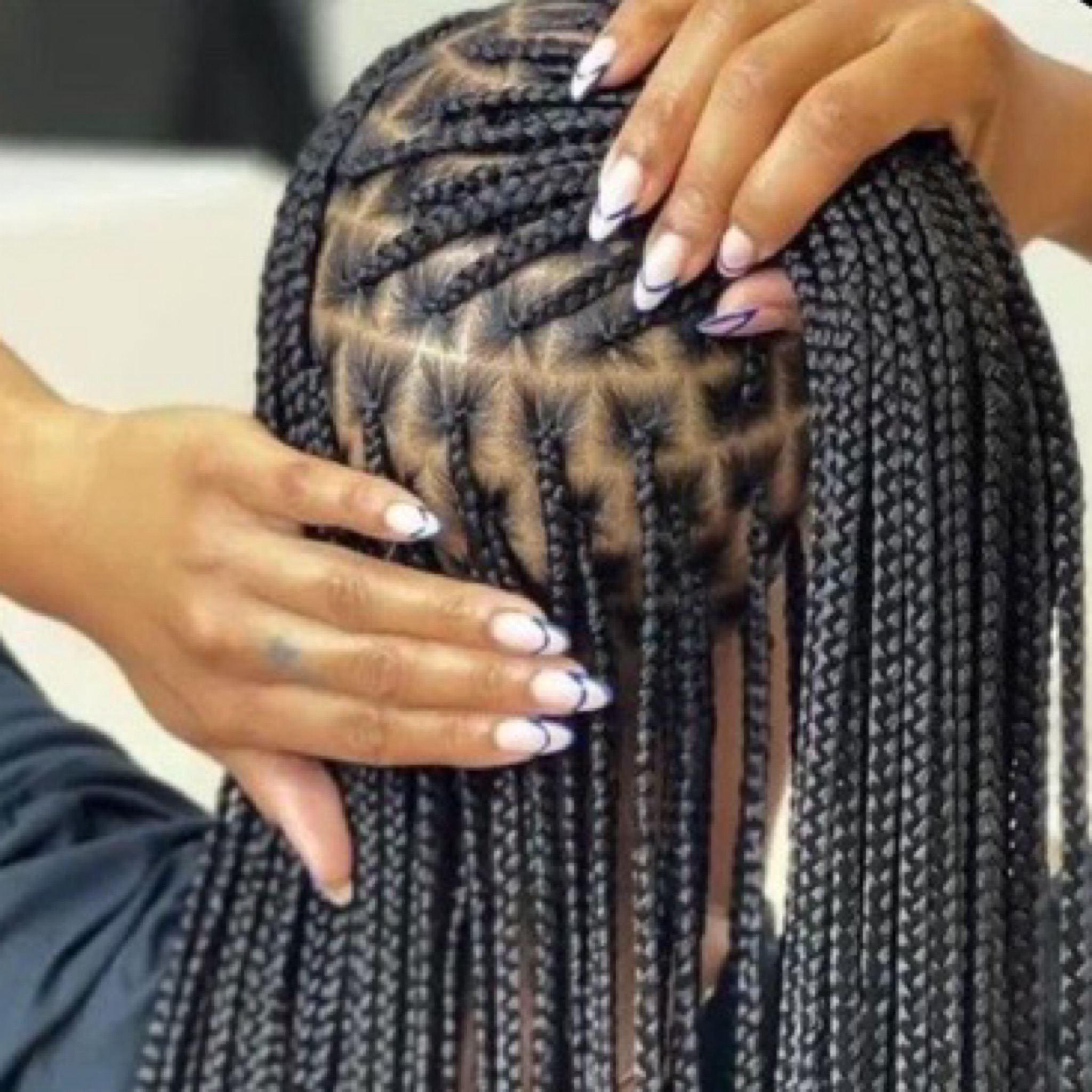 Braids small (mèches comprises)