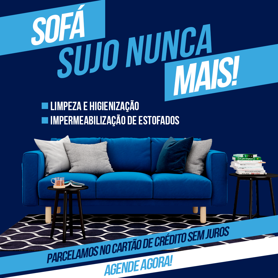 Limpeza e Higienização de sofá