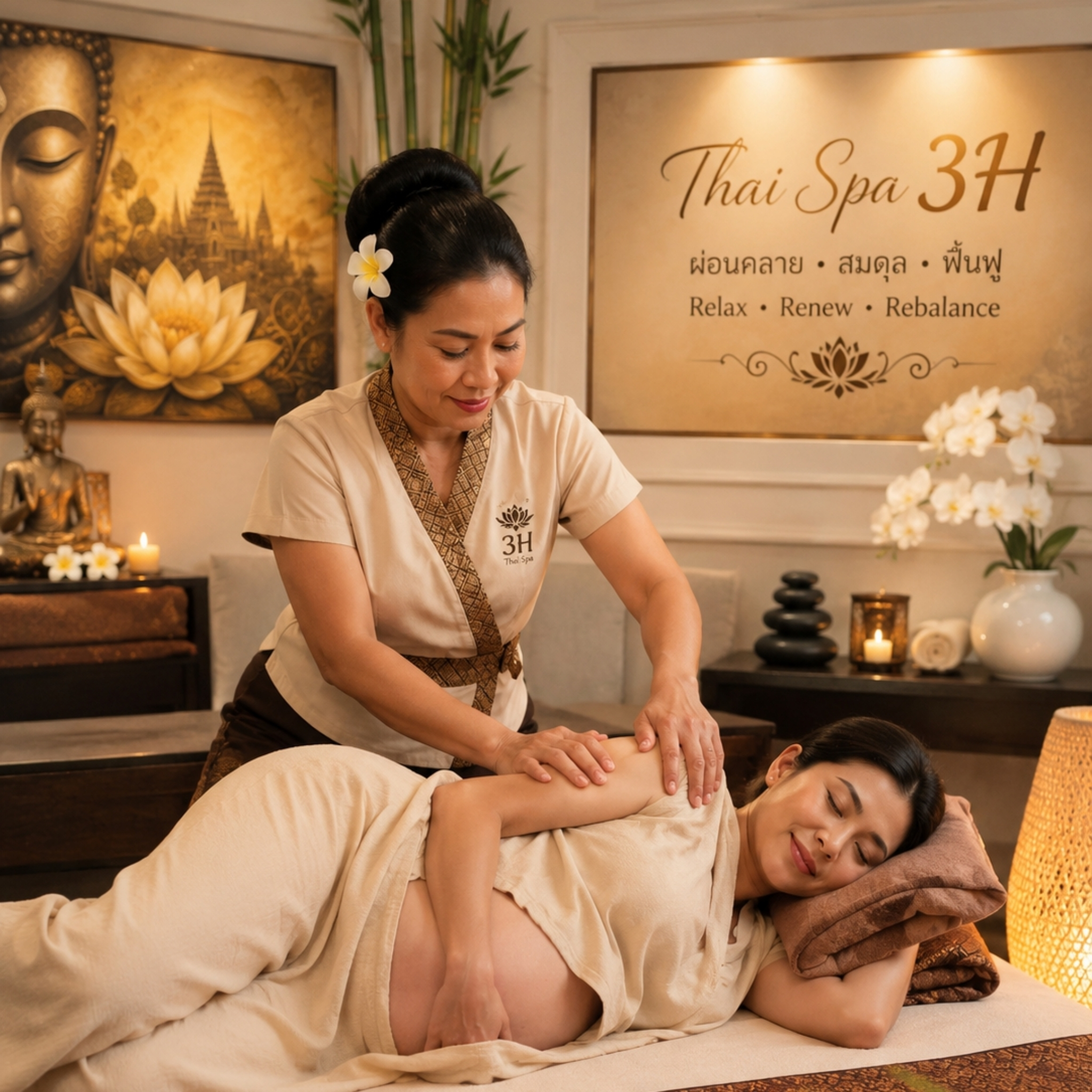 Massage bien-être pour femmes enceintes