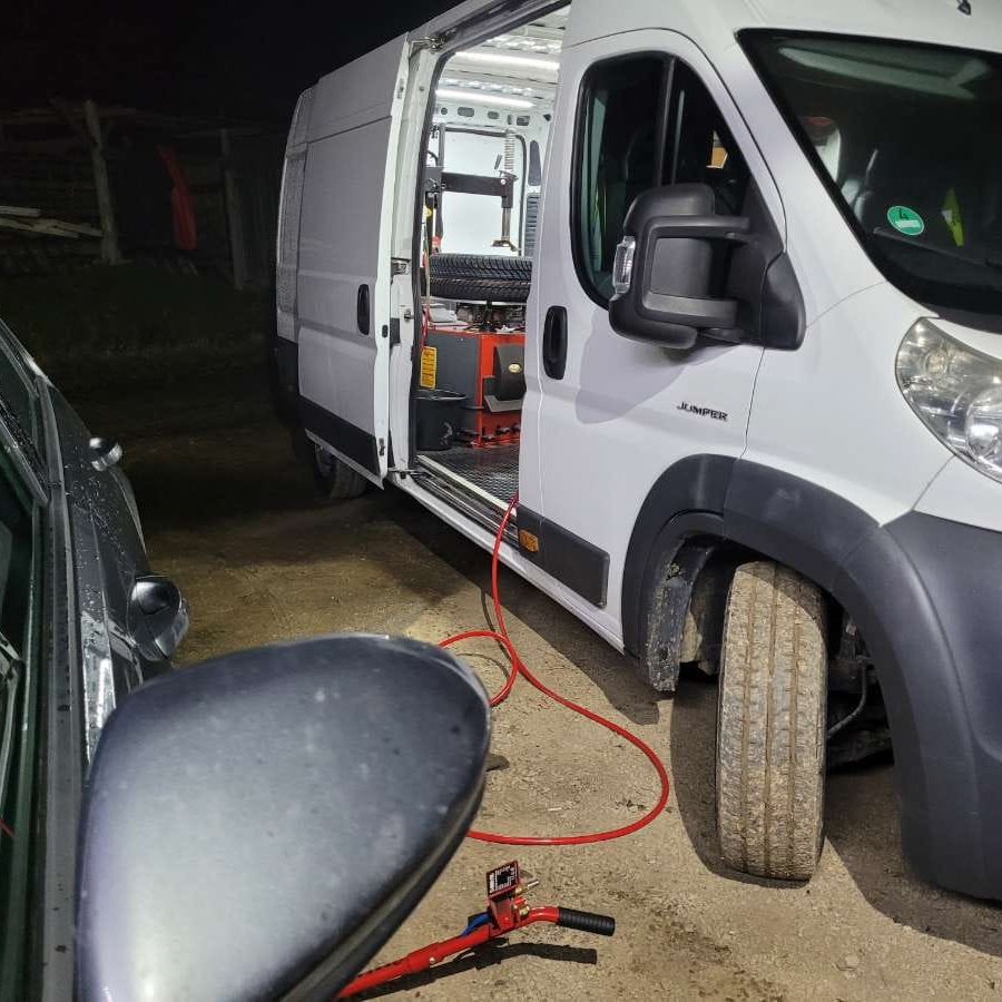 Wymiana opon na felgach powyżej 21 cali