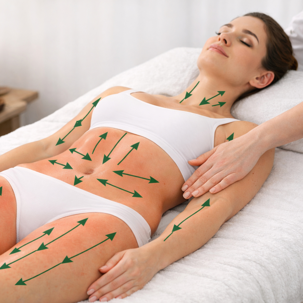 Lymfomodeling břicho, boky 75 min